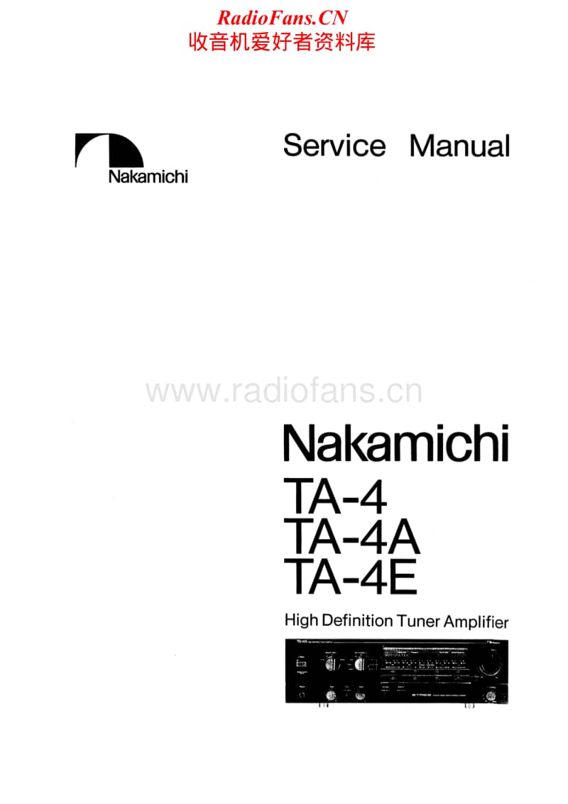 Nakamichi-TA-4-A-Service-Manual电路原理图.pdf_第1页