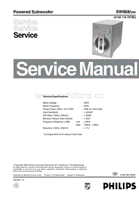 Philips-SW-968-Service-Manual电路原理图.pdf