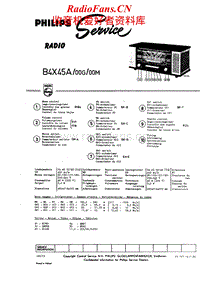 Philips-B-4-X-45-A-Service-Manual电路原理图.pdf