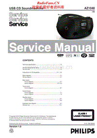 Philips-AZ-1048-Service-Manual电路原理图.pdf