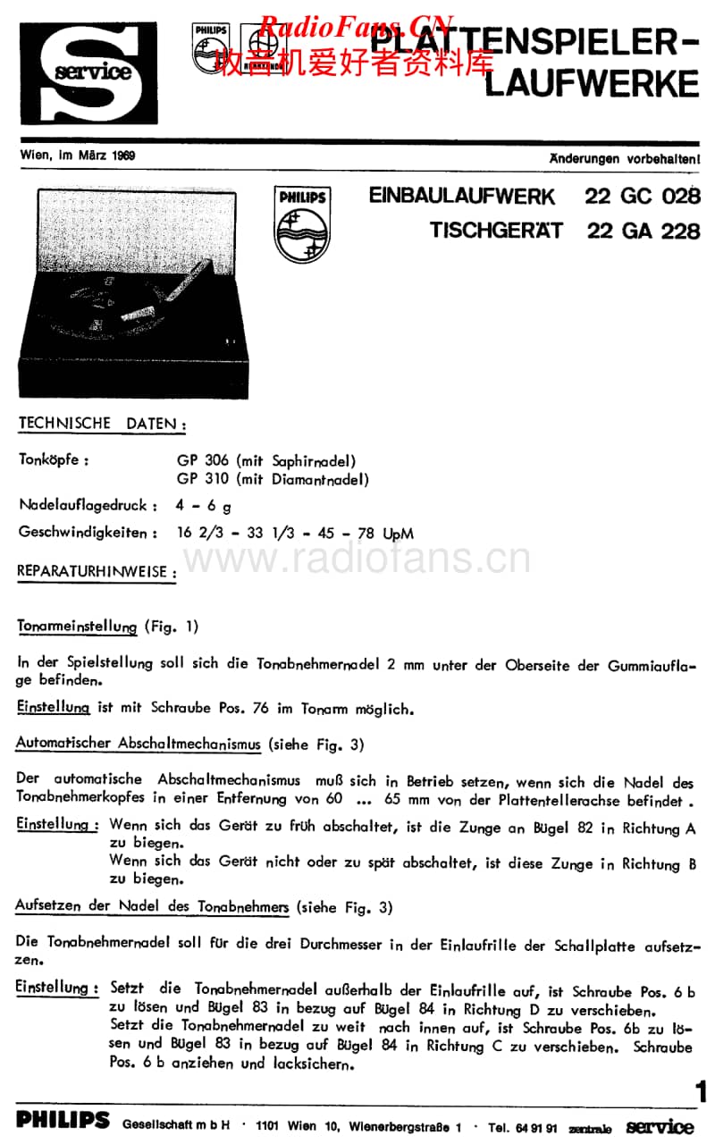 Philips-22-GA-228-Service-Manual电路原理图.pdf_第1页