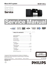 Philips-MCM-1120-Service-Manual电路原理图.pdf