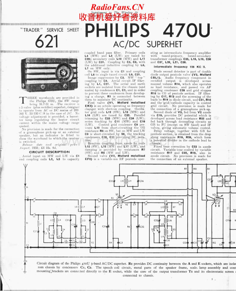 Philips-470-U-Service-Manual-2电路原理图.pdf_第1页