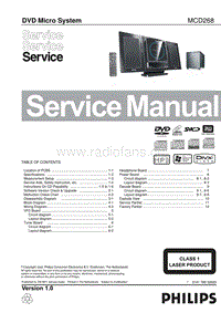 Philips-MCD-268-Service-Manual电路原理图.pdf