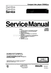 Philips-CD-640-Service-Manual电路原理图.pdf