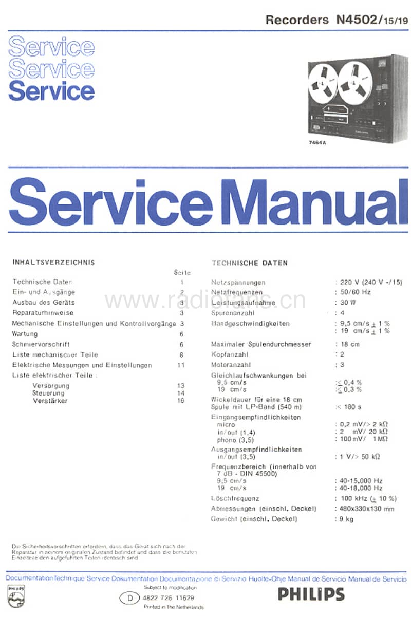 Philips-N-4502-Service-Manual电路原理图.pdf_第1页