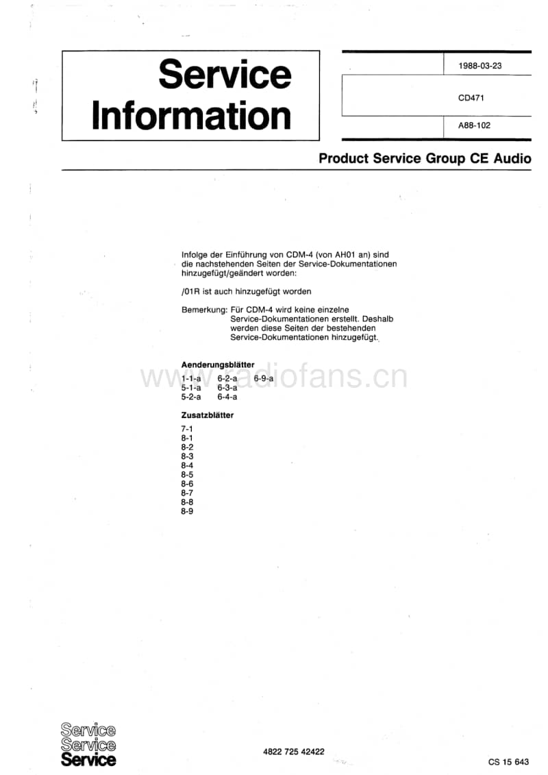 Philips-CD-471-Service-Manual-2电路原理图.pdf_第2页