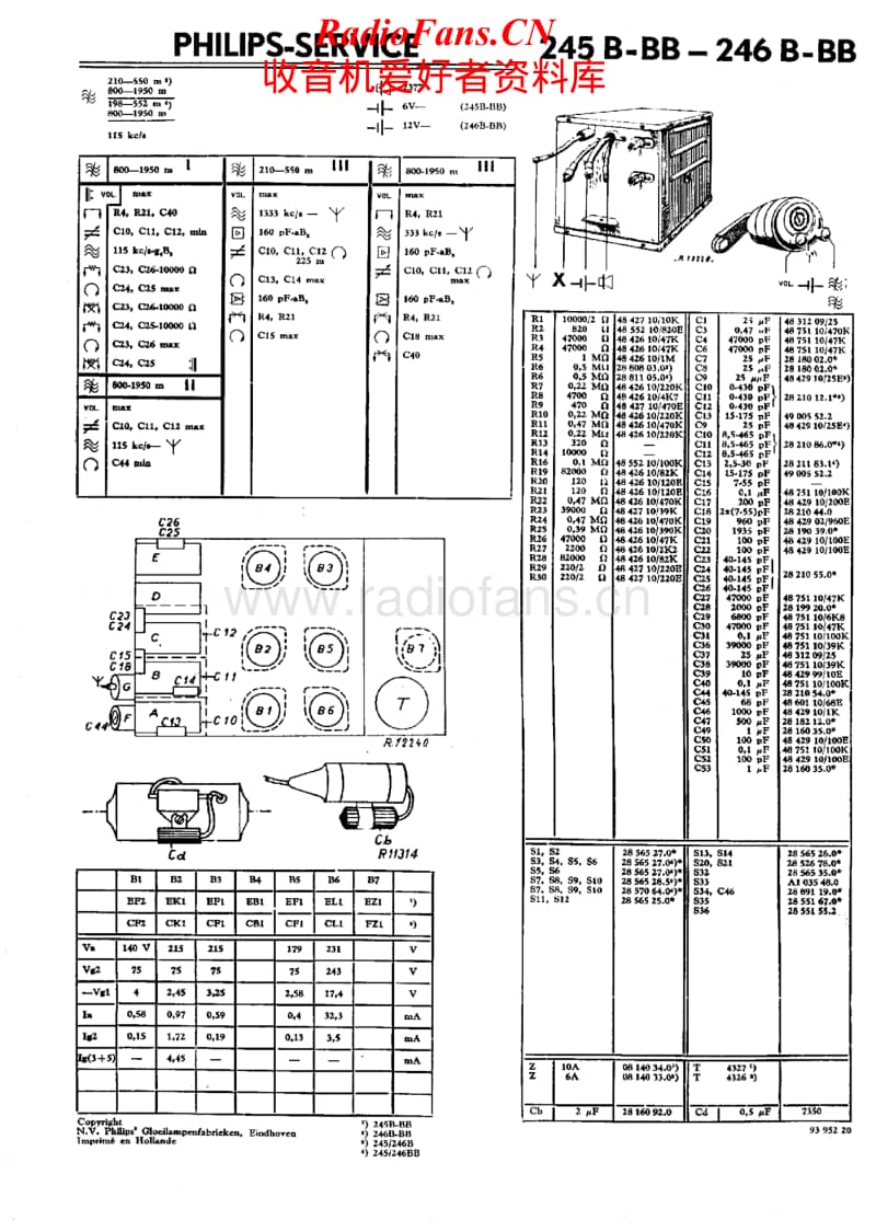 Philips-245-B-Schematic电路原理图.pdf_第1页