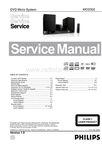 Philips-MCD-302-Service-Manual电路原理图.pdf