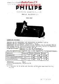 Philips-2831-Service-Manual电路原理图.pdf