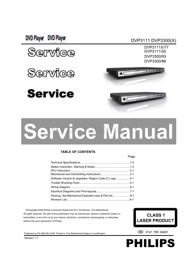 Philips-DVP-3111-X-Service-Manual电路原理图.pdf_第1页