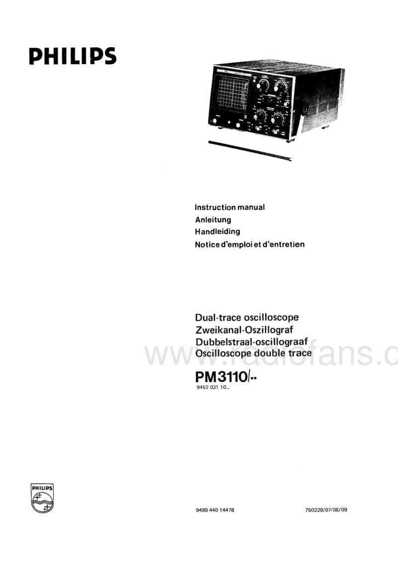 Philips-PM-3110-Service-Manual电路原理图.pdf_第2页