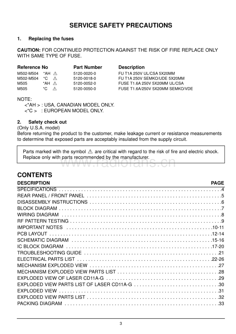 Nad-C-521-Service-Manual电路原理图.pdf_第3页