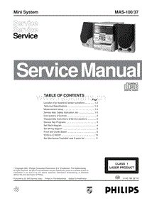 Philips-MAS-100-Service-Manual电路原理图.pdf