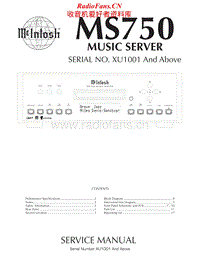 McIntosh-MS-750-Service-Manual电路原理图.pdf