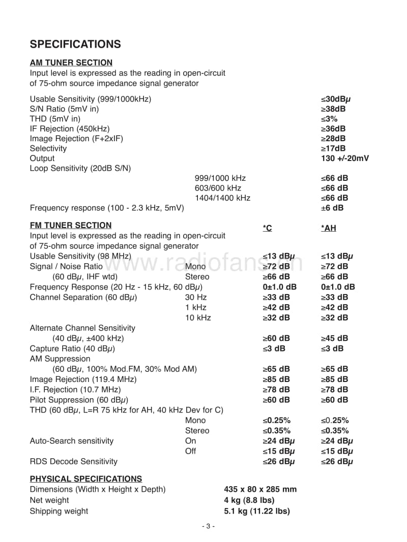 Nad-C-425-Service-Manual电路原理图.pdf_第3页