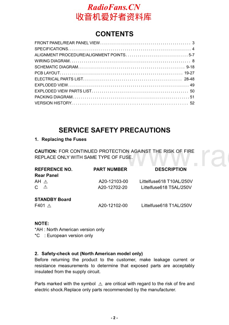 Nad-C-375-BEE-Service-Manual电路原理图.pdf_第2页