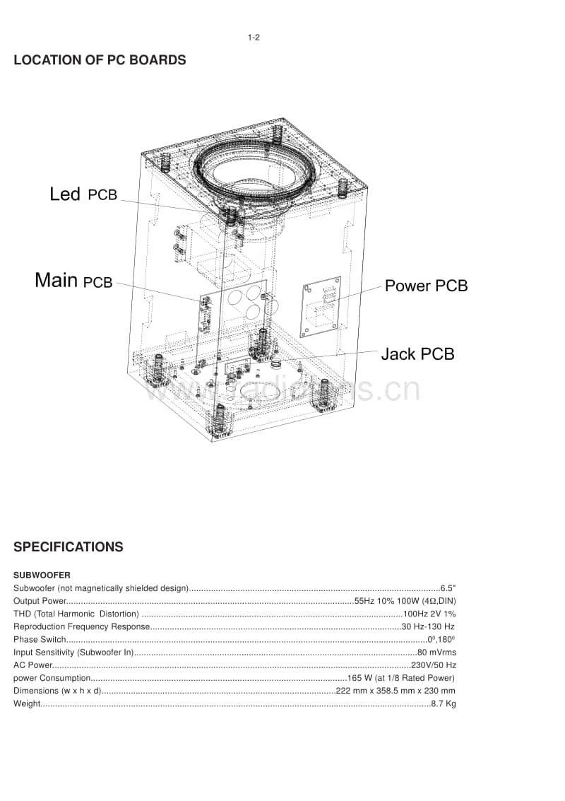 Philips-SW-7100-SA-Service-Manual电路原理图.pdf_第2页