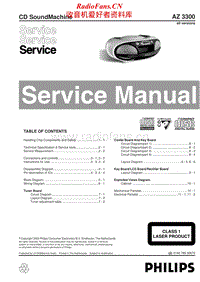 Philips-AZ-3300-Service-Manual电路原理图.pdf