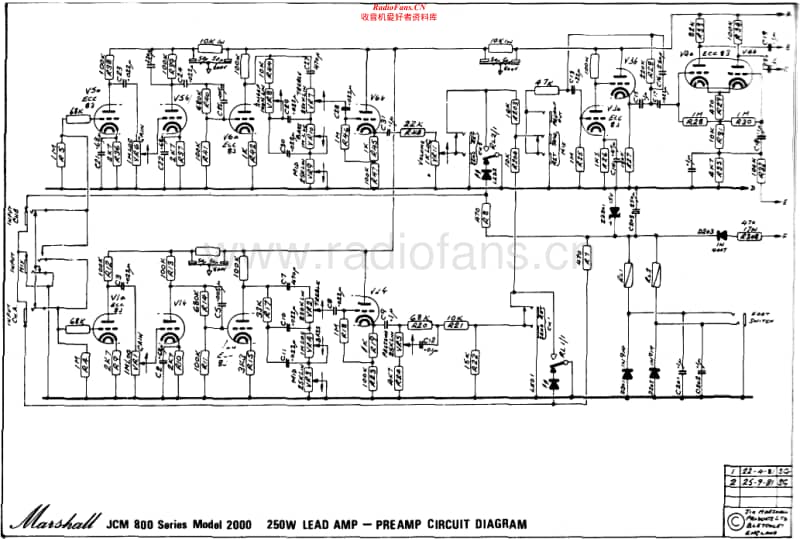 Marshall-2000-250w-Schematic电路原理图.pdf_第1页
