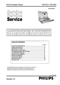 Philips-PET-810-Service-Manual电路原理图.pdf