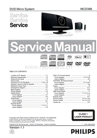 Philips-MCD-388-Service-Manual电路原理图.pdf