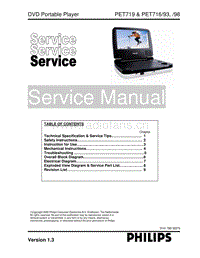 Philips-PET-719-Service-Manual电路原理图.pdf
