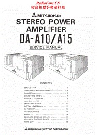Mitsubishi-DA-A10-A15-service-manual电路原理图.pdf