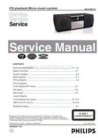 Philips-MC-1000-Service-Manual电路原理图.pdf