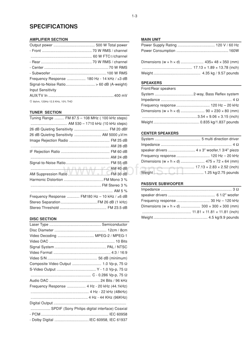 Philips-MX-6050-D-Service-Manual电路原理图.pdf_第3页