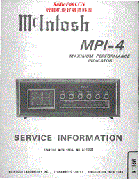 McIntosh-MPI-4-Service-Manual电路原理图.pdf