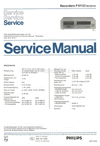 Philips-F-6112-Service-Manual电路原理图.pdf