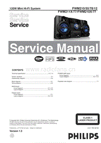 Philips-FWM-210-Service-Manual电路原理图.pdf