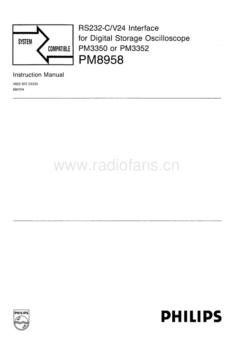 Philips-PM-8958-Service-Manual电路原理图.pdf_第2页