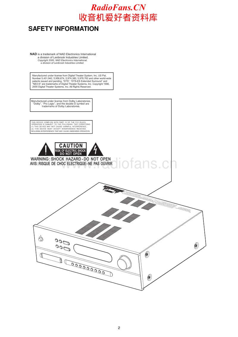 Nad-T-752-Service-Manual电路原理图.pdf_第2页