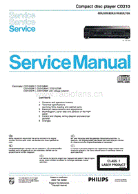 Philips-CD-210-Service-Manual电路原理图.pdf