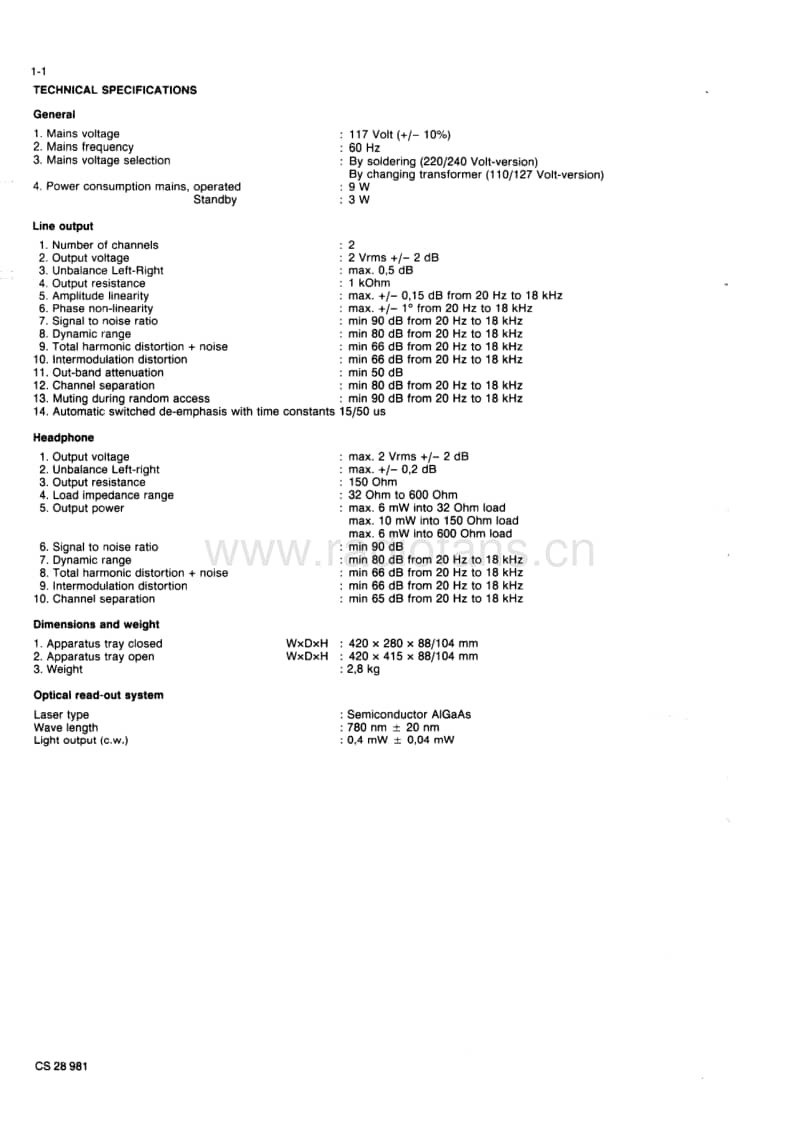 Philips-CD-502-Service-Manual电路原理图.pdf_第2页