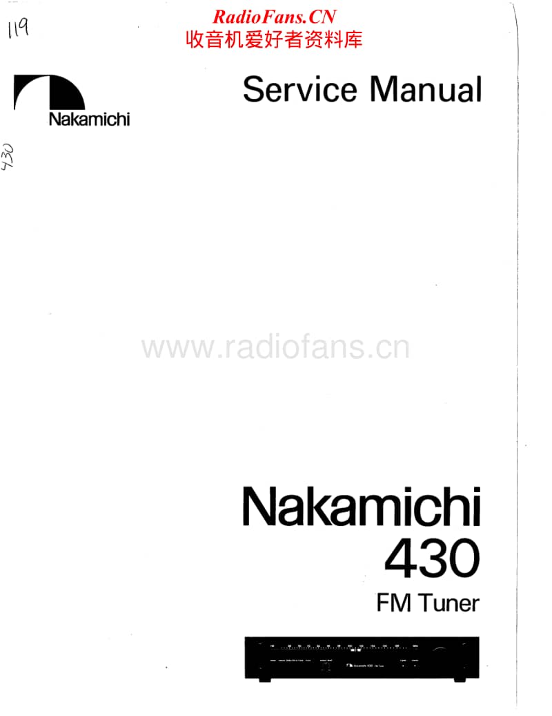 Nakamichi-430-Service-Manual电路原理图.pdf_第1页
