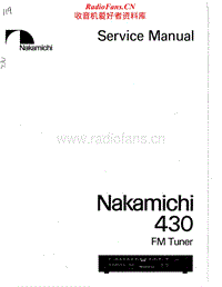 Nakamichi-430-Service-Manual电路原理图.pdf