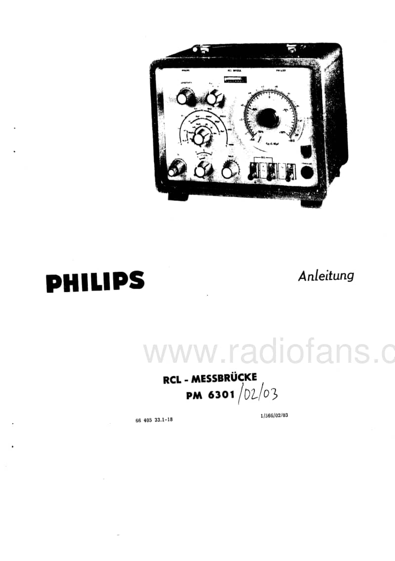 Philips-PM-6303-Service-Manual电路原理图.pdf_第1页