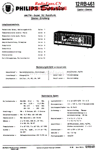 Philips-12-RB-461-Service-Manual电路原理图.pdf