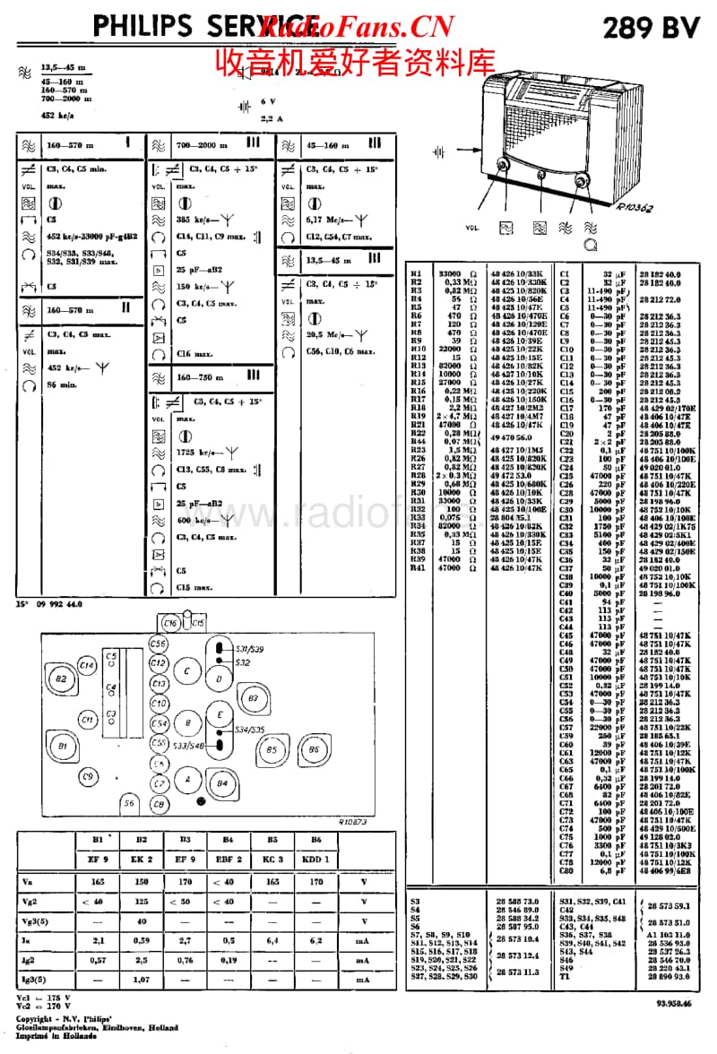 Philips-289-BV-Service-Manual电路原理图.pdf_第1页