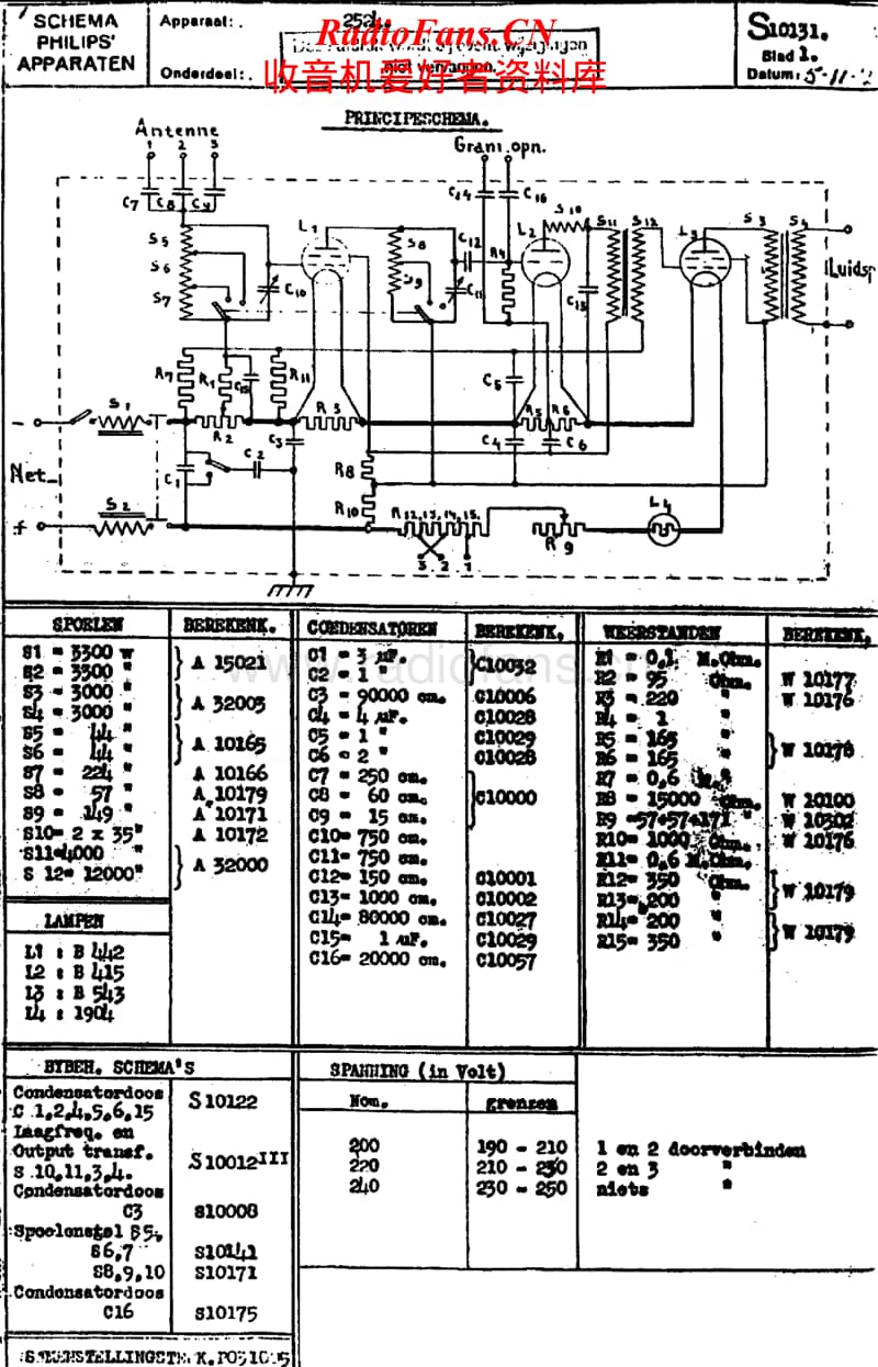 Philips-2524-Schematic电路原理图.pdf_第1页