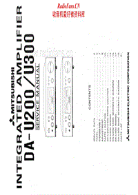 Mitsubishi-DA-U200-U300-service-manual电路原理图.pdf