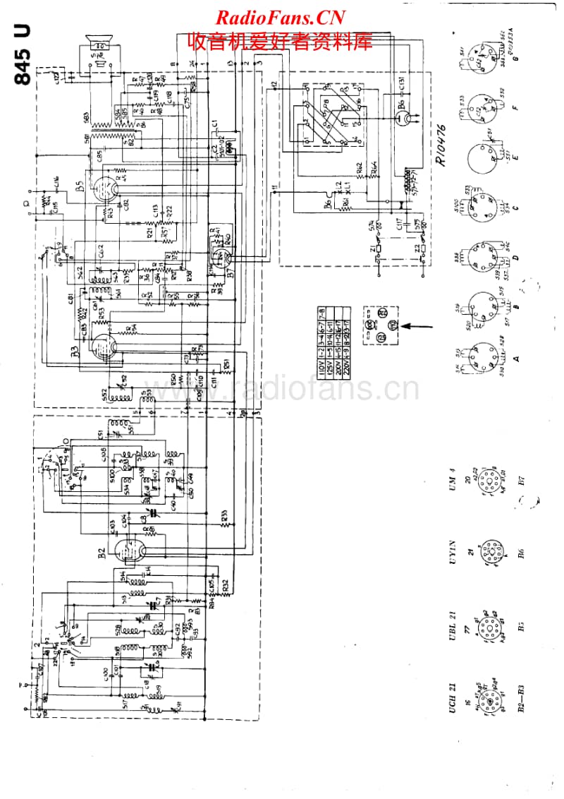 Philips-845-U-Service-Manual电路原理图.pdf_第2页
