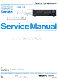 Philips-FR-675-Service-Manual电路原理图.pdf