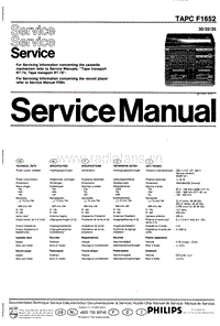 Philips-TAPCF-1652-Service-Manual电路原理图.pdf