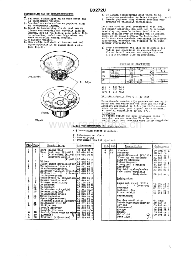 Philips-BX-272-U-Service-Manual电路原理图.pdf_第3页