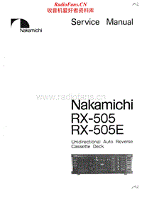 Nakamichi-RX-505-Service-Manual电路原理图.pdf