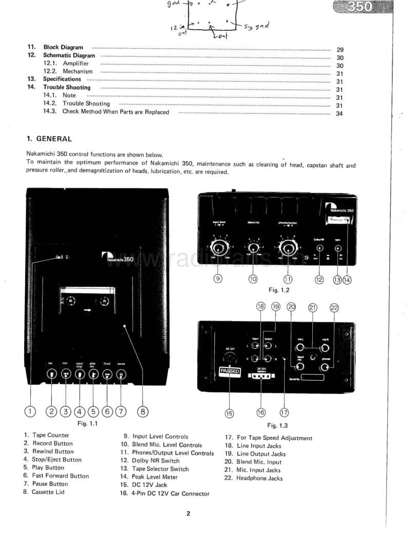 Nakamichi-350-Service-Manual电路原理图.pdf_第3页